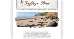 Desktop Screenshot of dyffrynbern.co.uk